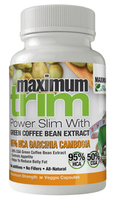 Max Trim: Garcinia Cambogia + Green Coffee Bean Extract, 30 ct