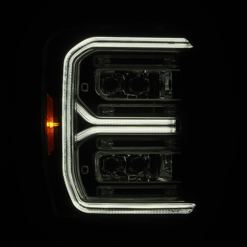 AlphaRex 2023 Ford F250-F450SD  Luxx Series LED Proj Hdlights/ Chrome Activation Lt/ Seq Signal/DRL - 880911 User 1