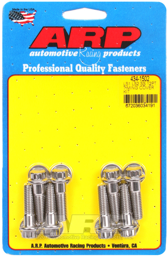 ARP Chevy LS1 LS2 SS 12pt Timing Cover Bolt Kit - 434-1502 Photo - Primary