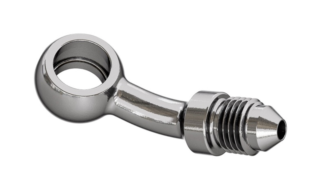 Goodridge 35 Deg Banjo Adaptor for 3/8 or M10 Bolt - P593-03C Photo - Primary