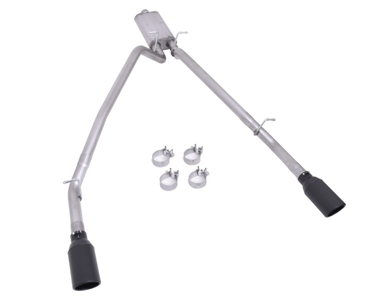 Gibson 2025 Ram 1500 3.0L I6 DOHC 2.5in Cat-Back Dual Split Exhaust - T304 SS - 66573 Photo - Primary