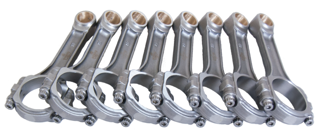 Eagle Chevrolet Small Block 6.000in Bushed I-Beam Rod Set - SIR6000BBLW Photo - Primary