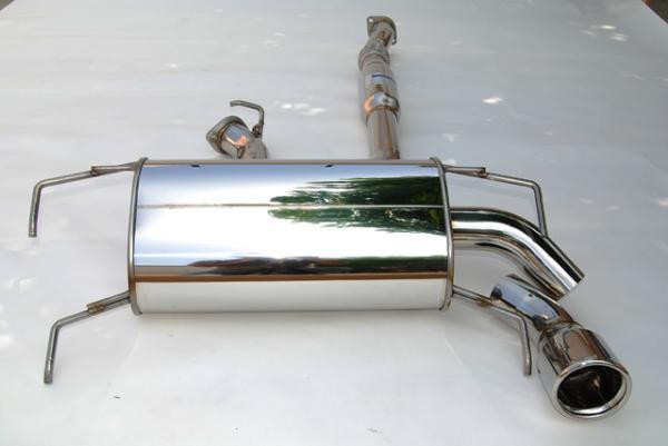 Invidia 08+ WRX Hatch Q300 Single Rolled SS Cat-back Exhaust - HS08SW5GT3 Photo - Primary