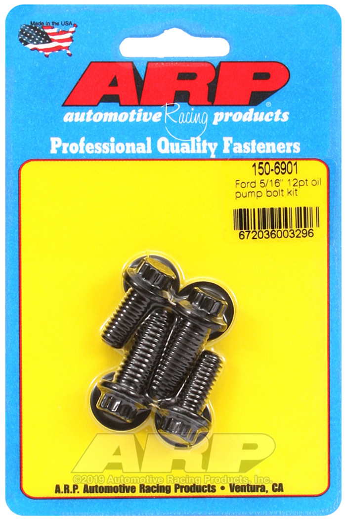 ARP Ford 5/16in 12pt Oil Pump Bolt Kit - 150-6901 Photo - Primary