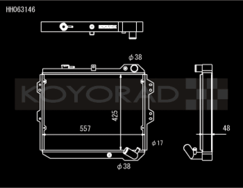 Koyo 83-85  Mazda RX-7 fits 1.1/1.3L MT (Includes GSL-SE Trim) - HH063146 Photo - Primary