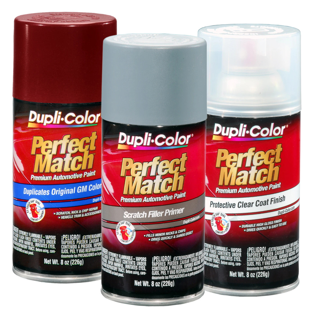 Dupli-Color Perfect Match, Gloss, Dark Spiral Gray (M), 8 oz. BGM0529 Dupli-Color Perfect Match, Gloss, Dark Spiral Gray (M), 8 oz. BGM0529