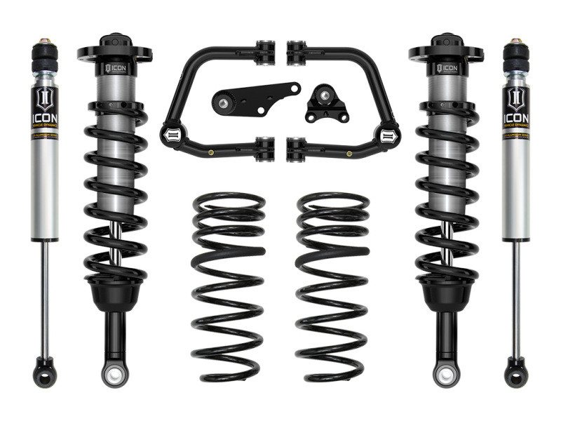 ICON 2024 Toyota Land Cruiser 250 Series Stage 2 Tubular Suspension System, 1.25-3in Lift - K53362T Photo - Primary