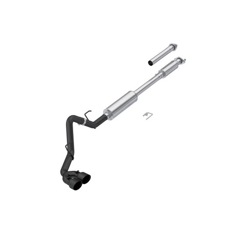 MBRP 15-20 Ford F-150 3in Single Side Exit Armor BLK Catback Exhaust - S5281BLK Photo - Primary