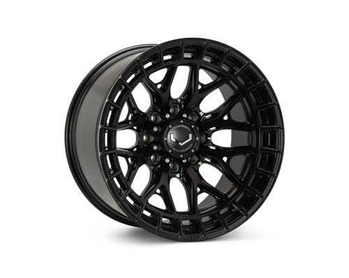 Vossen HFX-1 20x10 - 8x170 - ET18 - Super Deep Face - 125.1 - Satin Black Wheel - HFX1-0Y07-SB Photo - Primary