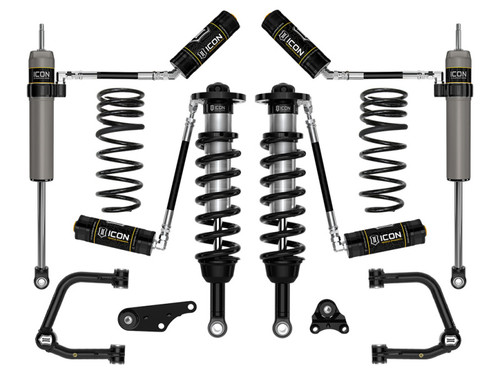 ICON 2024 Toyota Tacoma 1.25-3in Stage 4 Suspension System - Tubular Overland Rear Coils - K53294TX Photo - Primary