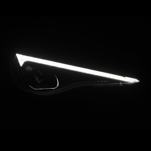 AlphaRex 13-20 Toyota GT86/Subaru BRZ/Scion FRS LUXX-Series LED Proj Hdlights Black Seq Signal/DRL - 880900 User 1