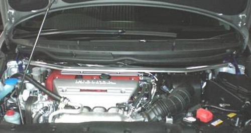 Cusco Strut Bar OS Front FD2 Civic Si *requires moving Clutch reservoir* - 329 540 A Photo - Primary
