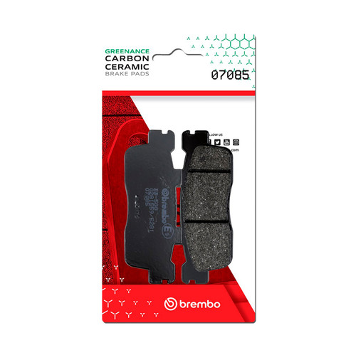 Brembo OE Kawasaki J/Kymco Agility/Kymco Downtown/Kymco X-Town Carbon Ceramic Brake Pad - Rear - 07085 User 1