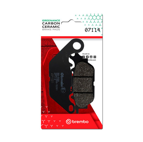 Brembo OE Yamaha D'Elight Carbon Ceramic Brake Pad - Front - 07114 User 1