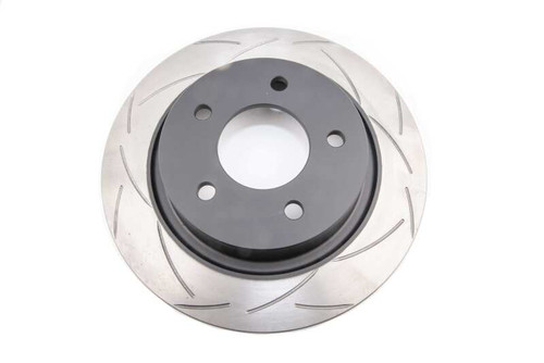 DBA 04-05 Mazda 3 2.3L / 06+ MazdaSpeed3 Rear Slotted Street Series Rotor - DBA2957S Photo - Primary