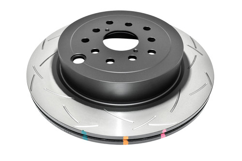 DBA 08-10 STi/2017 BRZ w/Perf. Pkg. Dual-Drilled Rear Slotted 4000 Series Rotor - DBA42656S-10 Photo - Primary