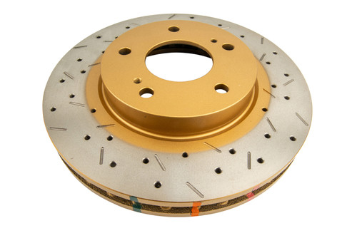 DBA 7/90-96 Turbo/6/89-96 Non-Turbo 300ZX Front Drilled & Slotted 4000 Series Rotor - DBA4909XS Photo - Primary
