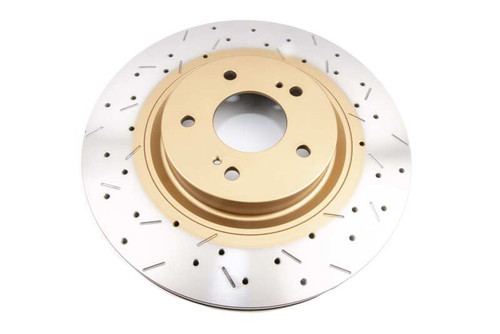 DBA 8/93-94 Nissan Skyline R32 GT-R/95-7/98 R33 & R34 GT-R Front Drilled & Slotted 4000 Series Rotor - DBA4928XS Photo - Primary