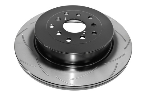 DBA 02-09 Subaru WRX / 02-07 STi 10 Stud Hole Rear Slotted Street Series Rotor - DBA655S-10 Photo - Primary