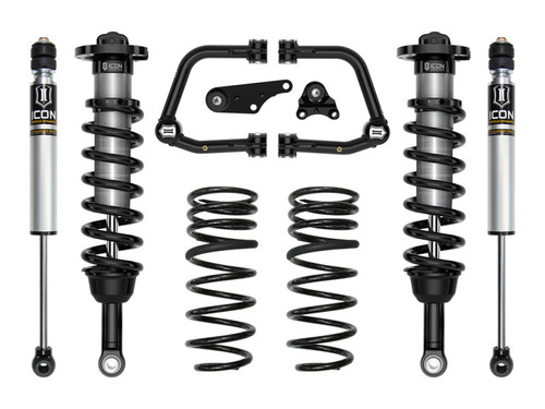 ICON 2024 Toyota Land Cruiser 250 Series Stage 2 Tubular Suspension System, 1.25-3in Lift - K53362T Photo - Primary