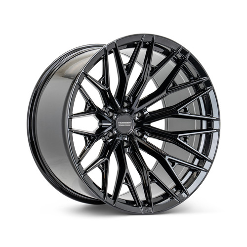 Vossen HFX-6 22x10 - 8x180 - ET-18 - Super Deep Face - 124.3 - Gloss Black Wheel - HFX6-2Z20-GB Photo - Primary