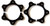 BLOX Honda S2000 Racing Half Shaft Spacers - Black (Recommended for vehicles lowered 1.25in or more) - BXDL-00101-BK Photo - Primary