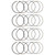 Manley 87.5mm File Fit 1.2mm x1.2mmx2.8mm Standard (7-11lbs) Ring Set - 46875-4 User 4