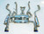 Invidia 03-05 Infiniti FX35/45 Gemini Rolled Titanium Tip Cat-back Exhaust - HS03IFXGID Photo - Primary