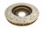 DBA 7/90-96 Turbo/6/89-96 Non-Turbo 300ZX Front Drilled & Slotted 4000 Series Rotor - DBA4909XS Photo - Close Up