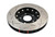 DBA 03-05 Evo 8/9 Front Slotted 5000 Series 2 Piece Rotor Assembled w/ Black Hat - DBA52218BLKS Photo - Close Up