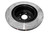 DBA 98-06 WRX Upgrade to STi Calipers w/ Standard 170mm Handbrake Rear Slotted 4000 Series Rotor - DBA42657S Photo - Close Up