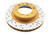 DBA 05-20 Toyota Tacoma (w/6 Lug Wheel & 4 Piston Clpr) Front Drilled & Slotted Street Series Rotor - DBA2716X Photo - Primary