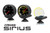 GReddy Sirius Vision Display (Turbo / Press / Temp / Voltage) 68mm Clear Thin-Film EL Display Gauge - 16001720 Photo - Primary