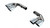 Borla 21-25 Audi SQ5 3.0L-V6 AWD Tip Kit (for 141008) - Chrome - 60749 Photo - Primary