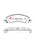 DBA 2019+ RAM 2500/3500 (DJ) 6.7L 4WD SP Performance Front Brake Pads - DB2705SP Technical Drawing