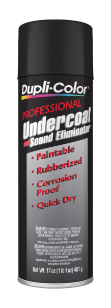 Dupli-Color Professional Undercoat with Sound Eliminator, Black, 17 oz. UC102