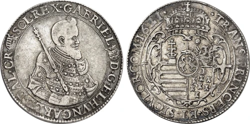 1621-KB Hungary: Transylvania Gabriel Bethlen silver Taler