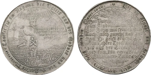 1703-EPH Germany: Harz Baptismal silver Taler