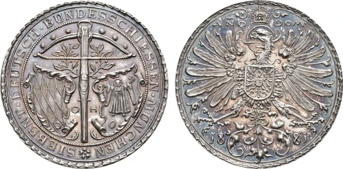1881 Germany: Bavaria silver Medal