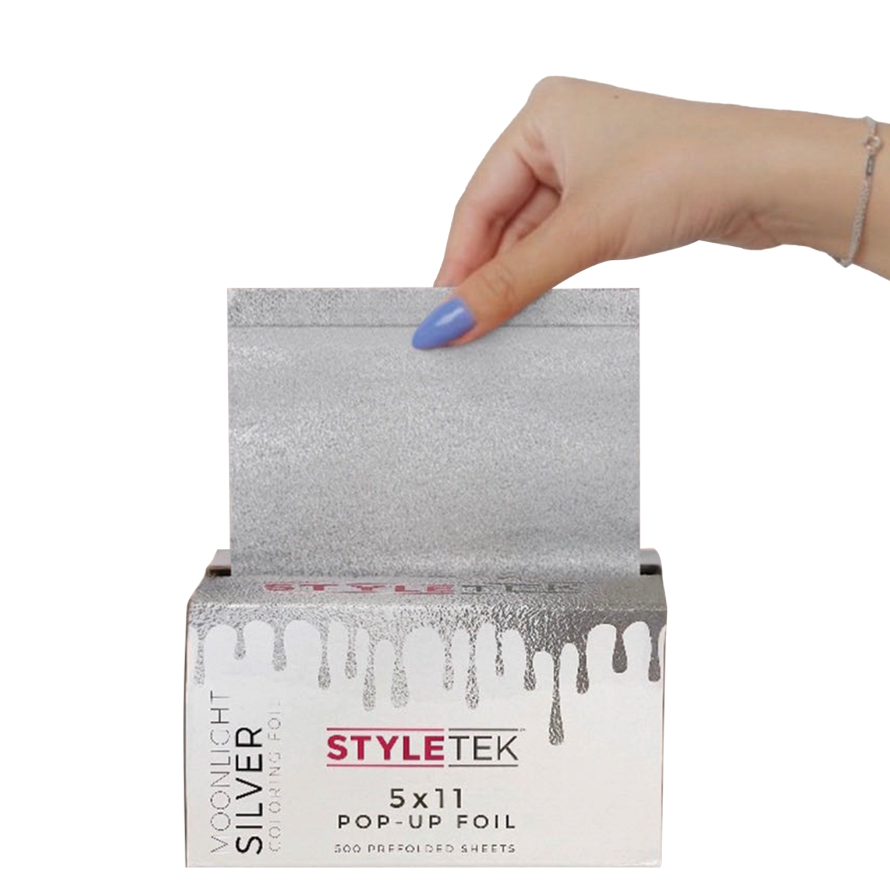 StyleTek Pop-Up Foil 5 x 11 - Moonlight Silver