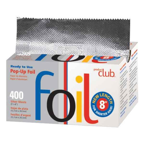 Product Club Pop-Up Foil 5x8 400 Count Silver
