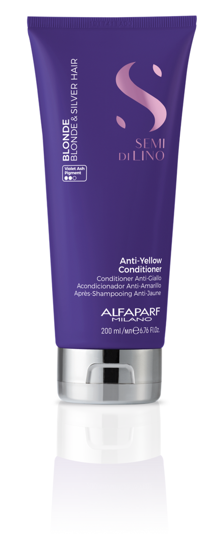 Alfaparf Semi Di Lino Blonde Anti-Yellow Conditioner 200mL