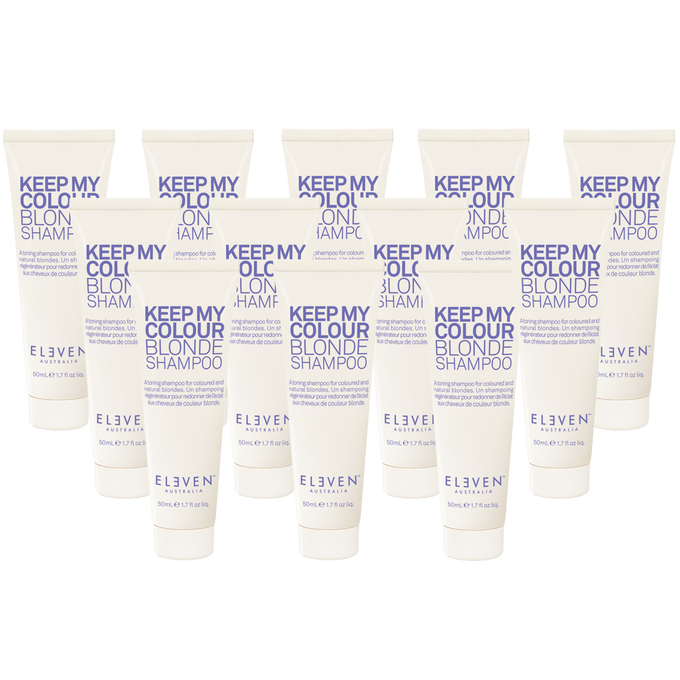 Eleven Blonde Shampoo Stocking Stuffer 12-Pack