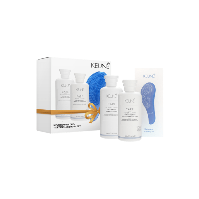  Keune Silver Savior Duo + Detangler Box Set 