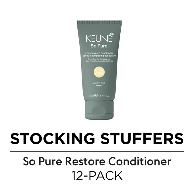  Keune Stocking Stuffers: So Pure Restore Conditioner 12-Pack 