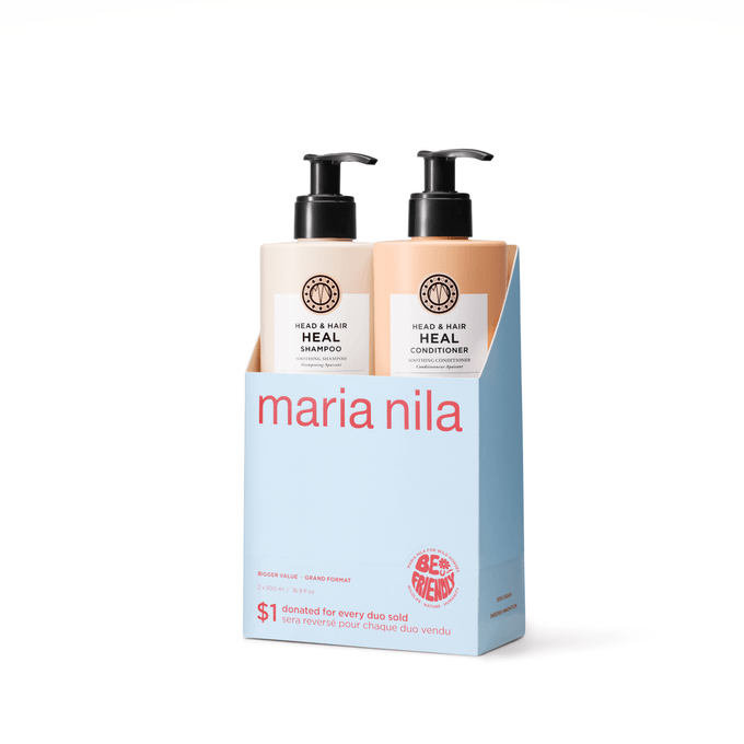  Maria Nila Head & Heal Duo Bundle 500mLs 