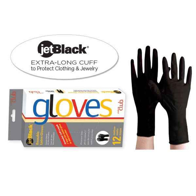 Product Club Jetblack Reusable Gloves Extra Large 12 Pack