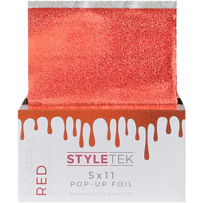 StyleTek 5" x 11" Pop-Up Foil - Red