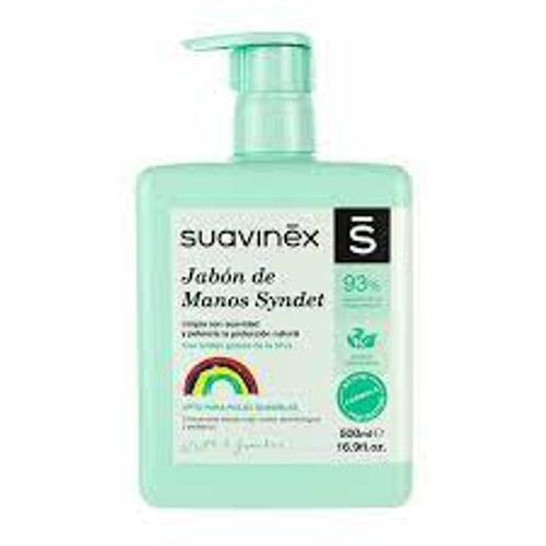 Suavinex jabón de manos syndet 1 envase 500 mL