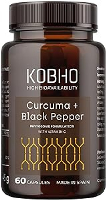 KOBHO Cúrcuma + Pimienta Negra 60 cáps.